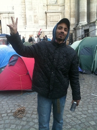 © Robert Rotifer Protester David